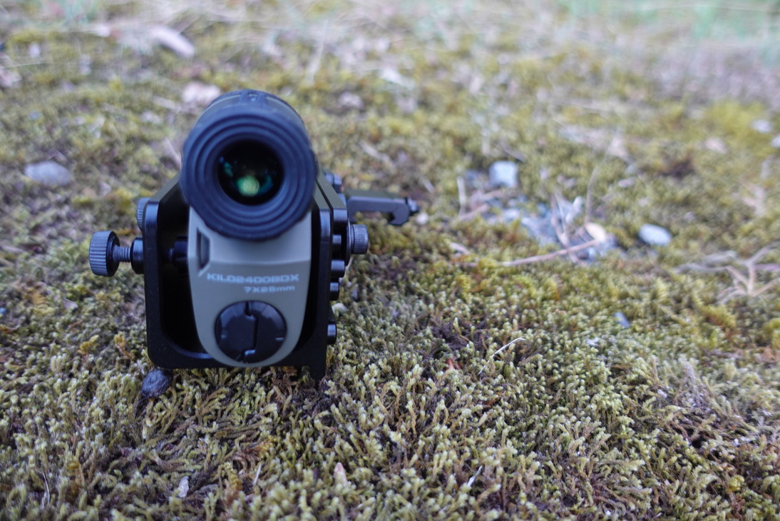 Rangefinder mount for picatinny, aluminum, range faster using scope