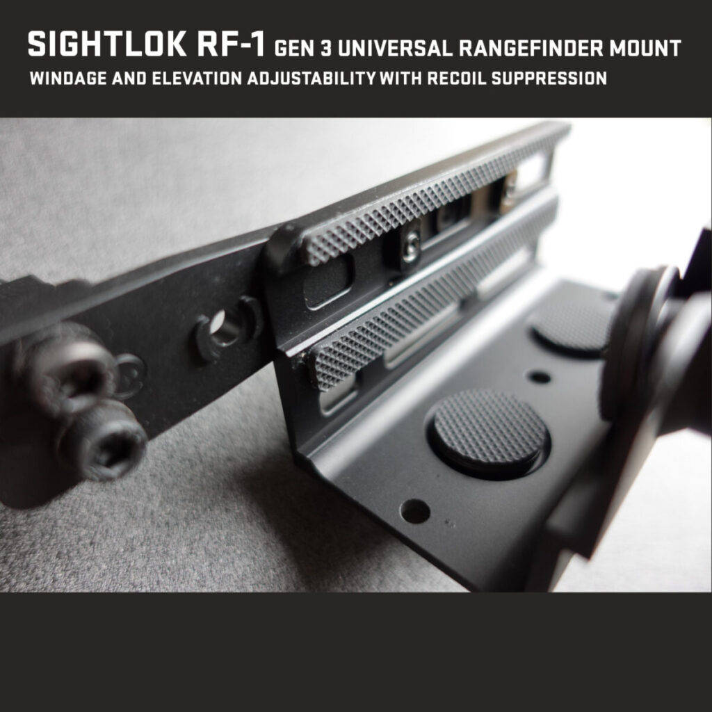 Rail Mount Range Finder on Left or Right of Scope With This Sightlok RF-1 Accessory - Image 7