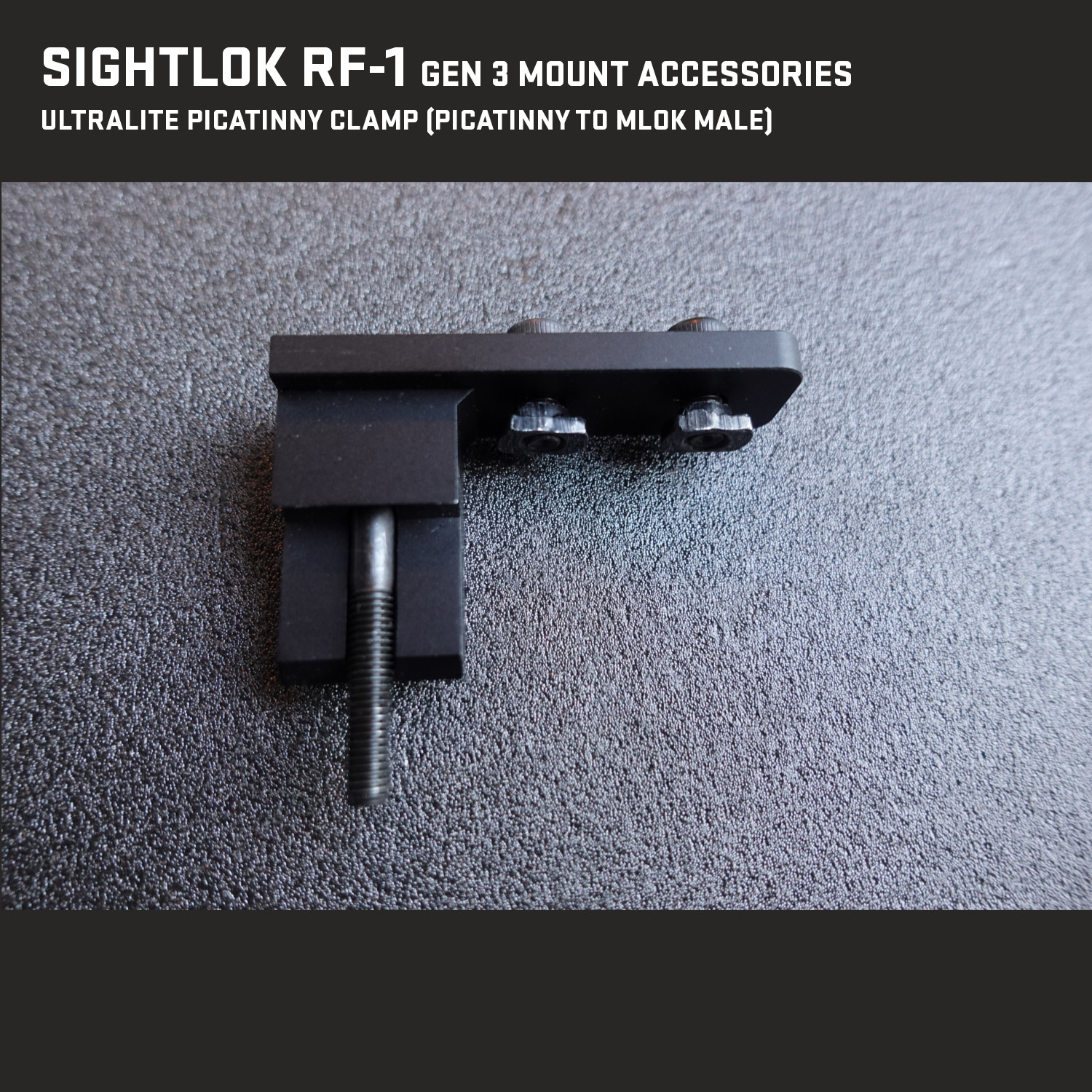 Sightlok RF-1 Rangefinder Mount - You can buy the new Gen 3 model today. It is backordered. It will ship in March 2026. The current product photos are the Gen 2 model. Gen 3 pictures coming soon. - Image 14