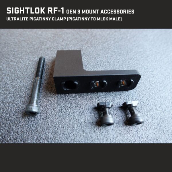 Ultralite WMLRF Accessory for Sightlok RF-1 - Mount on Left or Right of Scope