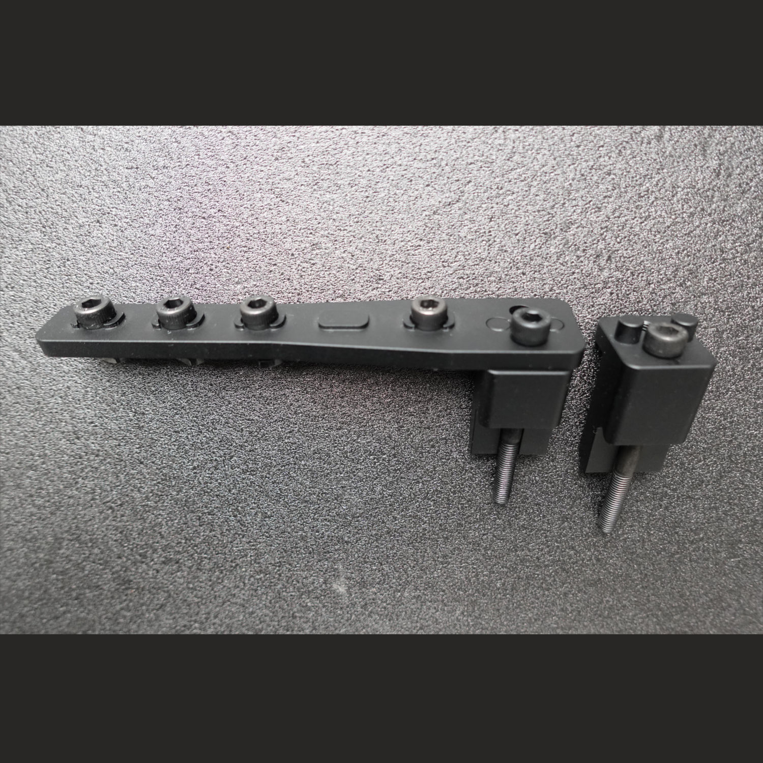 Standard Adjustable Length Picatinny Mount with 2 Offset Options for Sightlok RF-1 Gen 3 Rangefinder Mount (Picatinny to MLOK male) - Image 4