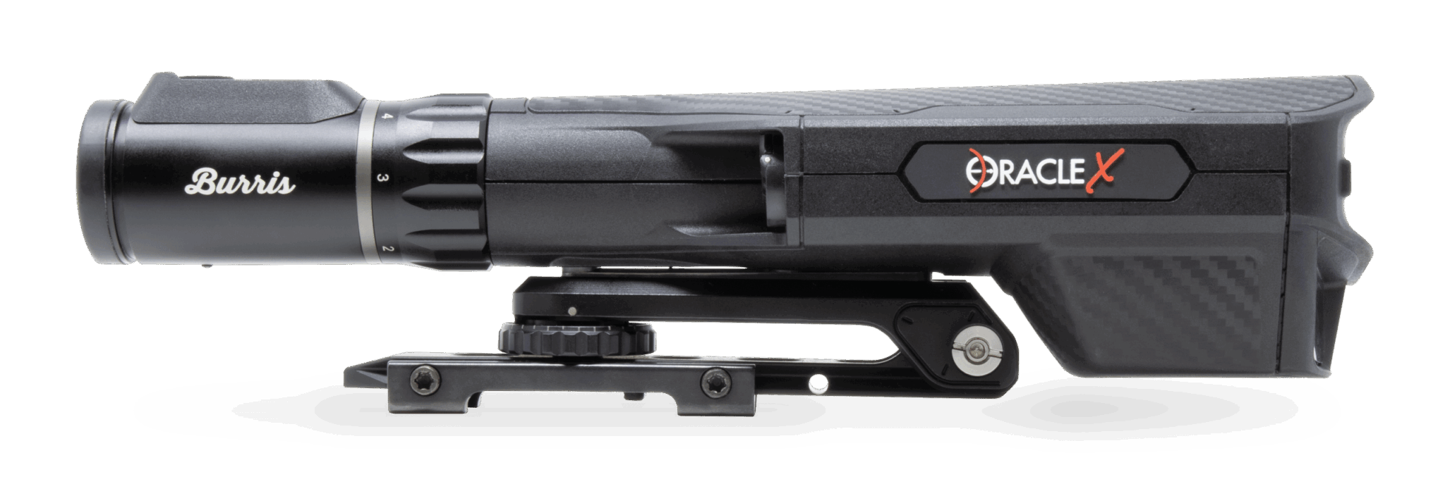 Burris Oracle X crossbow rangefinding scope, side view